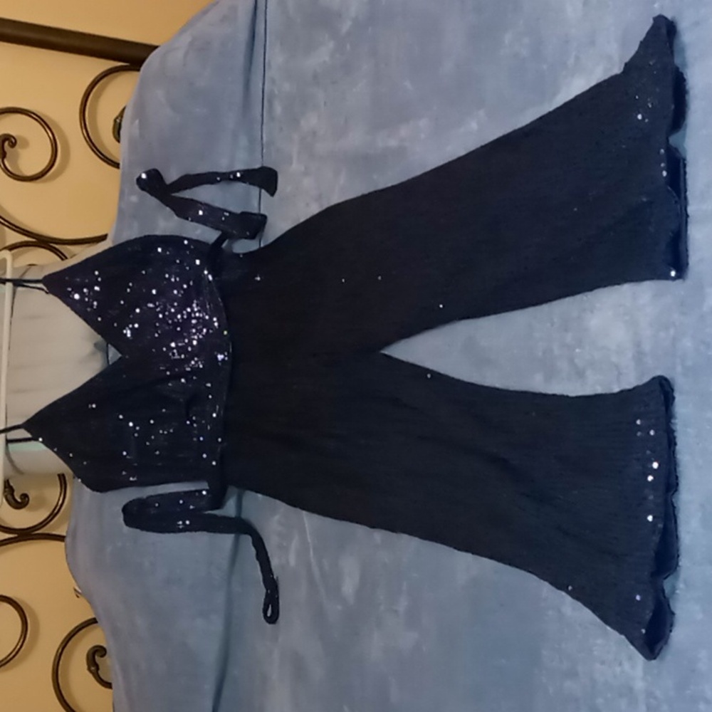NWOT SEXY WOMEN'S SEQUIN JUMPSUIT - Picture 11 of 15